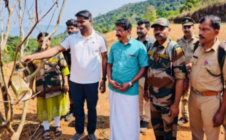 "ഒത്തിരി തണ്ണീർ സാന്ത്വനം”  ജില്ലാ കലക്ടർ  അർജുൻ പാണ്ഡ്യൻ ഉദ്ഘാടനം ചെയ്തു