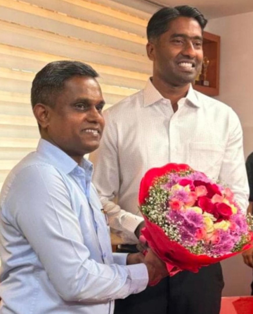 കാസർകോട് ജില്ലാ കളക്ടറായി അർജുൻ പാണ്ഡ്യൻ ചുമതലയേറ്റു.