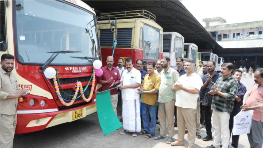കെഎസ്ആർടിസി കാസർകോട് ഡിപ്പോയ്ക്ക് പ്രീമിയം സൂപ്പർഫാസ്റ്റ് ബസ്സുകൾ അനുവദിച്ചു