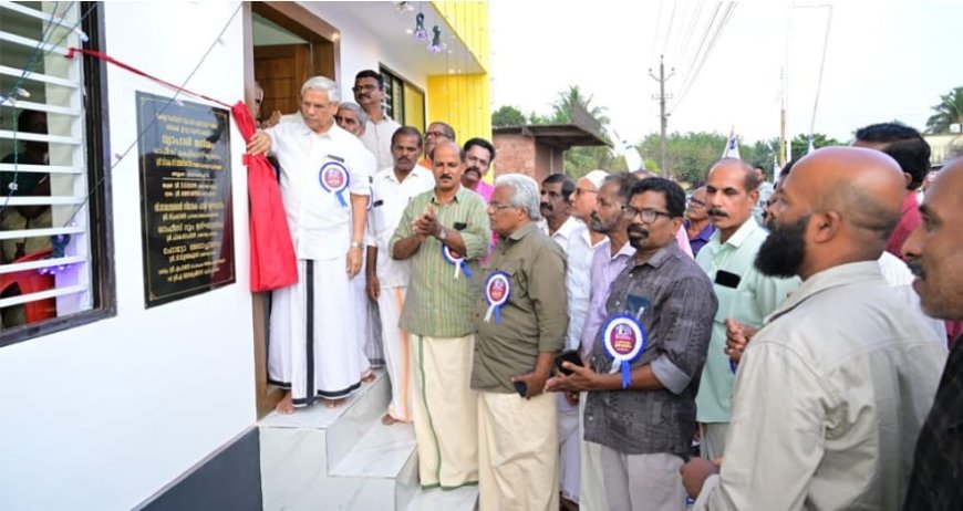 മടിക്കൈയിൽ വ്യാപാരി മന്ദിരം ഉദ്ഘാടനം ചെയ്തു