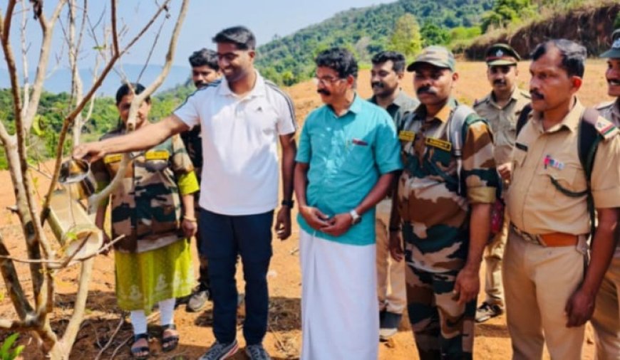 "ഒത്തിരി തണ്ണീർ സാന്ത്വനം”  ജില്ലാ കലക്ടർ  അർജുൻ പാണ്ഡ്യൻ ഉദ്ഘാടനം ചെയ്തു