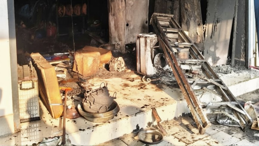 കള്ളാറിൽ വൻ തീപിടുത്തം; ലക്ഷങ്ങളുടെ നഷ്ടം