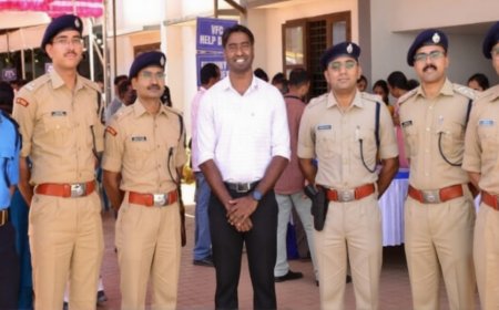 നാഷണൽ പോലീസ് അക്കാദമി സംഘം കാസർകോട്ട്