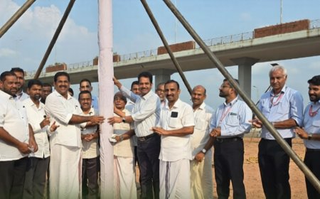 ഹജ്ജ് ക്യാമ്പ് പന്തലിന്റെ കാൽനാട്ടൽ കർമ്മം നടത്തി