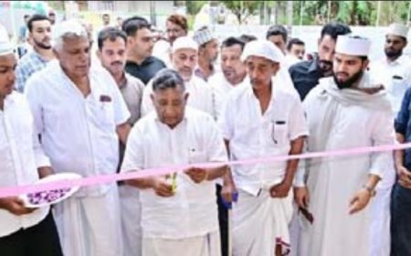 നവീകരിച്ച ഹിദായത്തുൽ ഇസ്ലാം മദ്രസ ഉദ്ഘാടനം ചെയ്തു