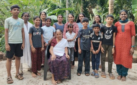 കഥ പറഞ്ഞു കല്യാണിയമ്മ; അവധിക്കാലം അറിവുളളതാക്കി കുട്ടികൾ
