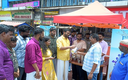 ആയിരം കേന്ദ്രങ്ങളിൽ ദാഹജല പന്തലൊരുക്കി ഡിവൈഎഫ്ഐ