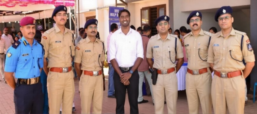 നാഷണൽ പോലീസ് അക്കാദമി സംഘം കാസർകോട്ട്