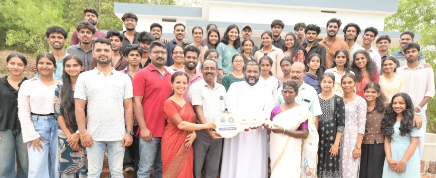 എൻ എസ് എസ് കരുതലിൽ ലീലയ്ക്ക് വീടൊരുങ്ങി