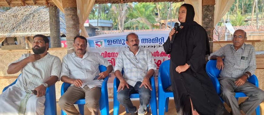 വിനോദ സഞ്ചാരികൾക്ക് ഇരിപ്പിടമൊരുക്കി നീലേശ്വരം ഉബുണ്ടു അമിറ്റി ക്ലബ്ബ്