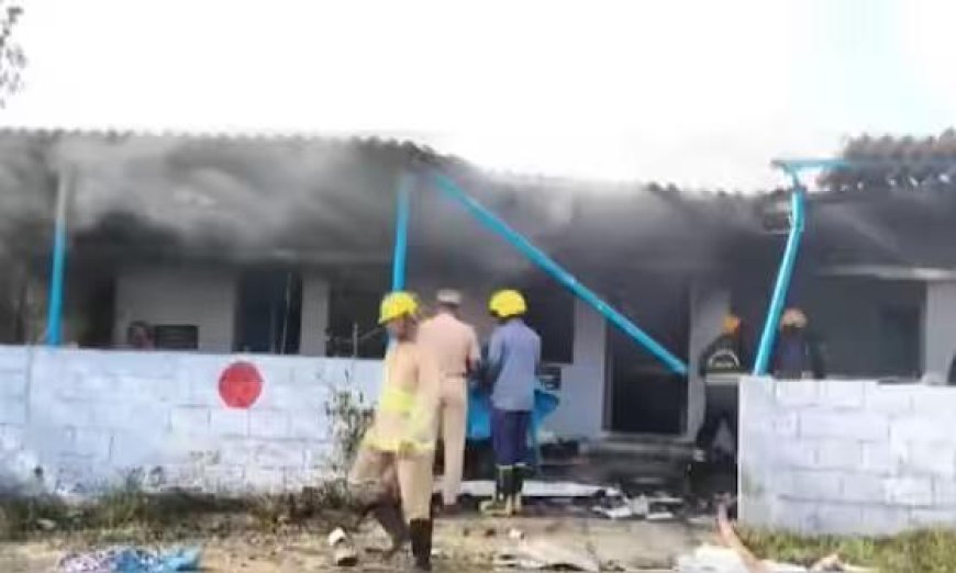 തമിഴ്നാട്ടിൽ പടക്ക നിർമ്മാണശാലയിൽ സ്ഫോടനം 21 മരണം