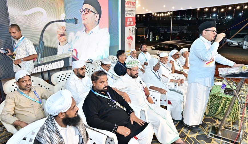 ഔലിയാക്കൾ ചെയ്തു തീർത്തത്  ആത്മീയ വിപ്ലവം; പാണക്കാട് സയ്യിദ് മുനവ്വറലി ശിഹാബ് തങ്ങൾ