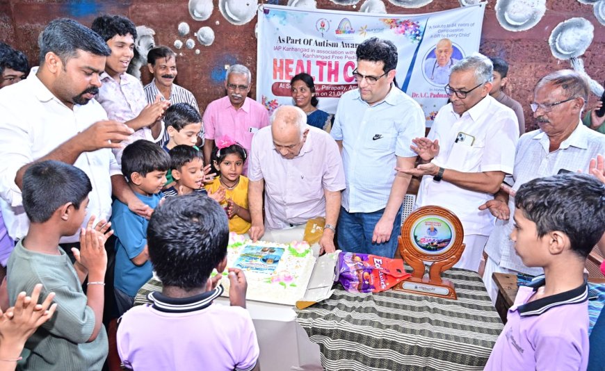 പത്മനാഭൻ ഡോക്ടർക്ക് സ്നേഹവീടിൻ്റെ ആദരവ്