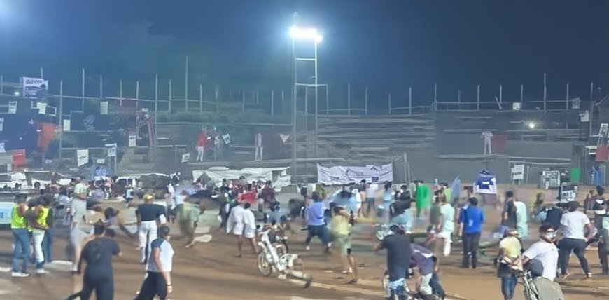 അതിഞ്ഞാലിൽ ഫുട്ബോൾ മത്സരത്തിനിടെ പൊട്ടിച്ച പടക്കത്തിൽ നിന്നും പരിക്കു പറ്റിയ അഞ്ച് കുട്ടികൾ ആശുപത്രിയിൽ