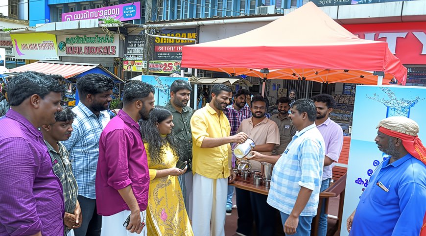 ആയിരം കേന്ദ്രങ്ങളിൽ ദാഹജല പന്തലൊരുക്കി ഡിവൈഎഫ്ഐ