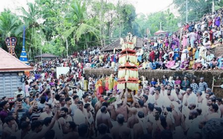 മടിക്കൈ കണിക്കൂലോം ക്ഷേത്രം; മൂവാണ്ട് കലശ മഹോത്സവം നടന്നു