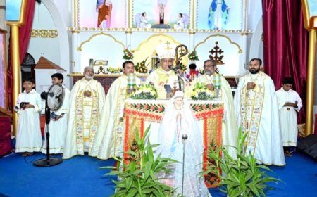 എണ്ണപ്പാറ ഹോളി സ്പിരിറ്റ് ദേവാലയം; പരിശുദ്ധാത്മാ തീർത്ഥാടന കേന്ദ്രമായി പ്രഖ്യാപിച്ചു