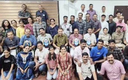 സർവീസിൽ നിന്നും വിരമിക്കുന്ന പോലീസ് ഉദ്യോഗസ്ഥർക്ക് യാത്രയപ്പ് നൽകി