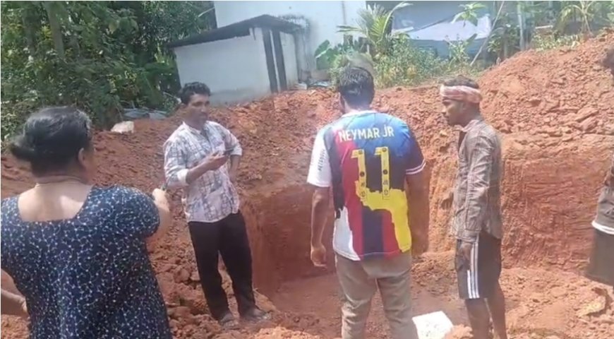 മടിക്കൈ ആലയിയിൽ അനധികൃത ടവർ നിർമ്മാണം; നാട്ടുകാർ തടഞ്ഞു