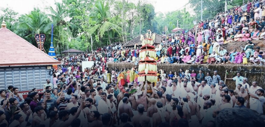 മടിക്കൈ കണിക്കൂലോം ക്ഷേത്രം; മൂവാണ്ട് കലശ മഹോത്സവം നടന്നു