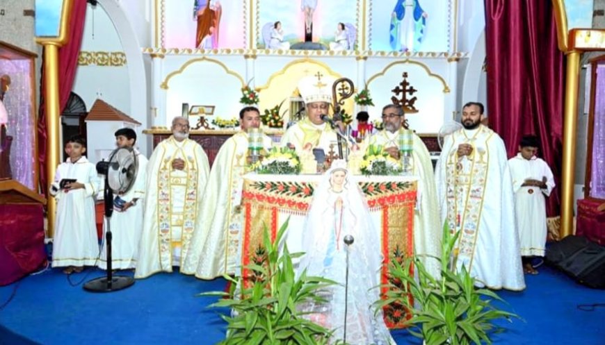 എണ്ണപ്പാറ ഹോളി സ്പിരിറ്റ് ദേവാലയം; പരിശുദ്ധാത്മാ തീർത്ഥാടന കേന്ദ്രമായി പ്രഖ്യാപിച്ചു