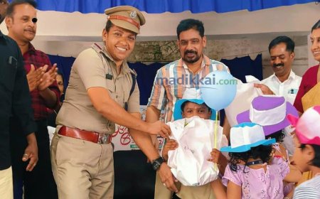 കക്കാട്ട് സ്കൂൾ പ്രവേശനോത്സവം; പഠനോപകരണങ്ങൾ നൽകി ഗിരിമ പുരുഷ സ്വയം സഹായ സംഘം