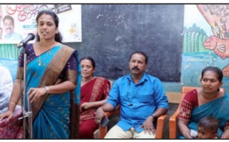 പനങ്ങാട് സരസ്വതി എഎൽപിഎസിൽ ആഘോഷമാക്കി പ്രവേശനോത്സവം
