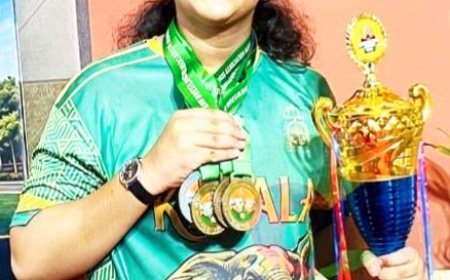 ദേശീയ പഞ്ചഗുസ്തിയില്‍ മെഡല്‍ കൊയ്ത് നീലേശ്വരത്തിന്റെ ജോഷ്യ