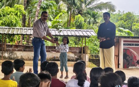 ജി.യു.പി സ്കൂൾ പൂത്തക്കാൽ;  പരിസ്ഥിതി ദിനാഘോഷം സംഘടിപ്പിച്ചു