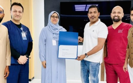 അബുദാബി കാസ്രോട്ടാര്‍ കൂട്ടായ്മയ്ക്ക് ആരോഗ്യവകുപ്പിന്റെ ആദരം