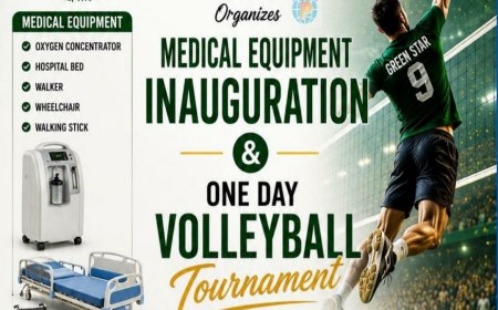 കരിക്കെ തോട്ടം ഗ്രീൻ സ്റ്റാർ ക്ലബ്ബിന്റെ മെഡിക്കൽ ഉപകരണ വിതരണ ഉദ്ഘാടനവും വോളിബോൾ ടൂർണമെന്റും നാളെ