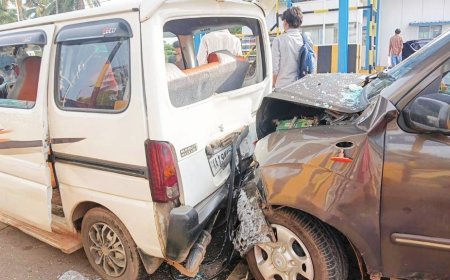 കുമ്പള ആരിക്കാടി ടോൾ പ്ലാസ: അപകടങ്ങൾ ആവർത്തിക്കുന്നു; നാട്ടുകാർ ആശങ്കയിൽ