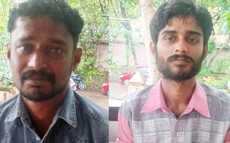 ബൈക്കിൽ 5.5 കിലോ കഞ്ചാവ് കടത്ത് കേസ്; രണ്ട് പ്രതികൾക്ക് ഒരു വർഷം കഠിന തടവ്