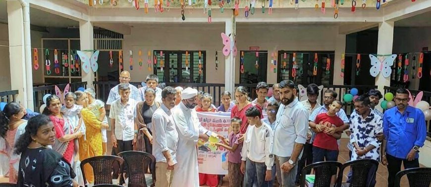 പ്രവേശനോത്സവത്തിന് തുണയായി എസ് വൈ എസ്; ബഡ്സ് സ്കൂൾ വിദ്യാർത്ഥികൾക്ക് നോട്ട്ബുക്കുകൾ വിതരണം ചെയ്തു