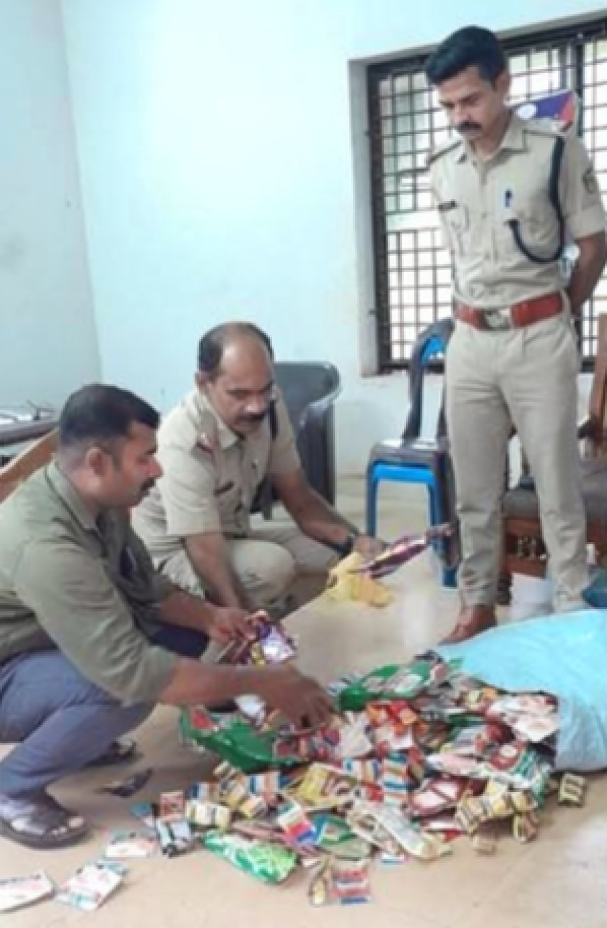 ഓപ്പറേഷൻ തൂഫാൻ; 2990 പാക്കറ്റ് നിരോധിത പാൻ മസാലകളുമായി യുവാവ് പിടിയിൽ