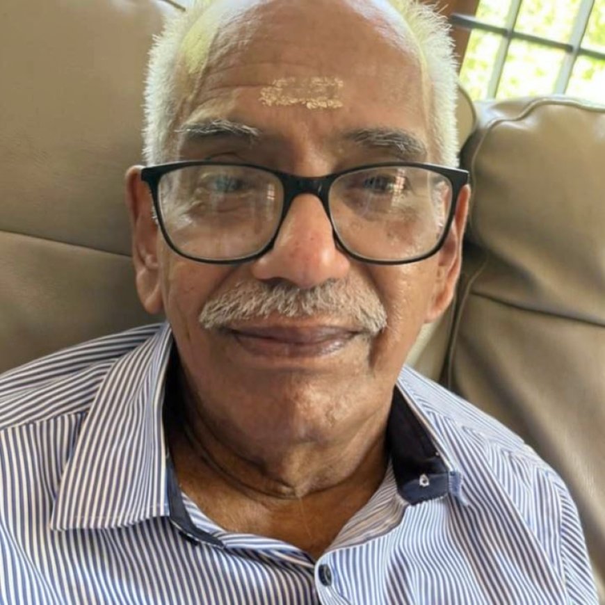 തൃക്കരിപ്പൂര്‍ എംഎല്‍എ സന്ദീപ് വാര്യരുടെ പിതാവ് ഗോവിന്ദ വാര്യര്‍ അന്തരിച്ചു