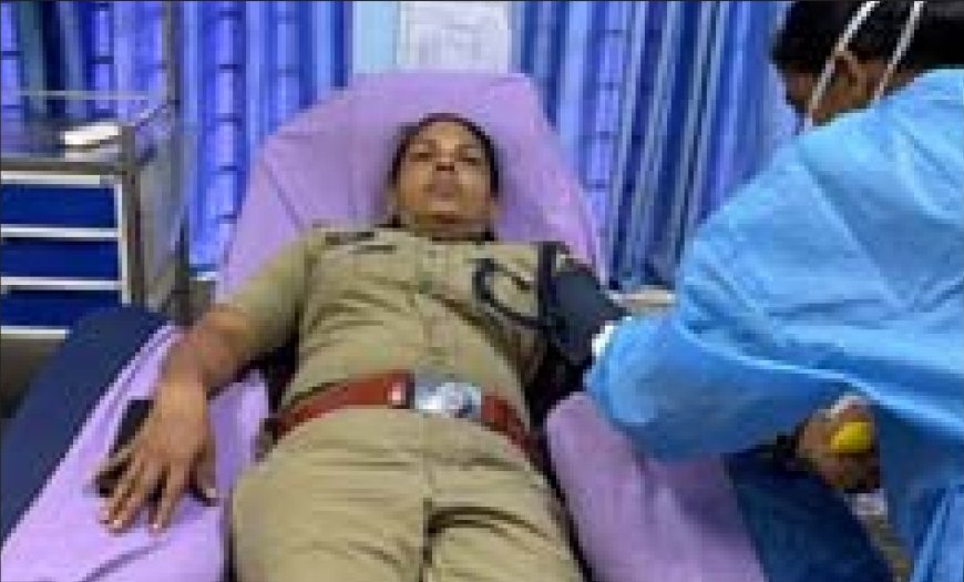 ലോക രക്തദാന ദിനം; മാതൃകാ പ്രവർത്തനവുമായി നീലേശ്വരം ജനമൈത്രി പോലീസ്