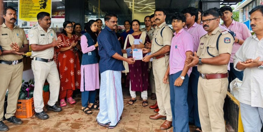 ഓപ്പറേഷൻ തൂഫാൻ: ലഹരിവിരുദ്ധ ബോധവത്കരണവുമായി അമ്പലത്തറ ജനമൈത്രി പൊലീസും എൻഎസ്എസും