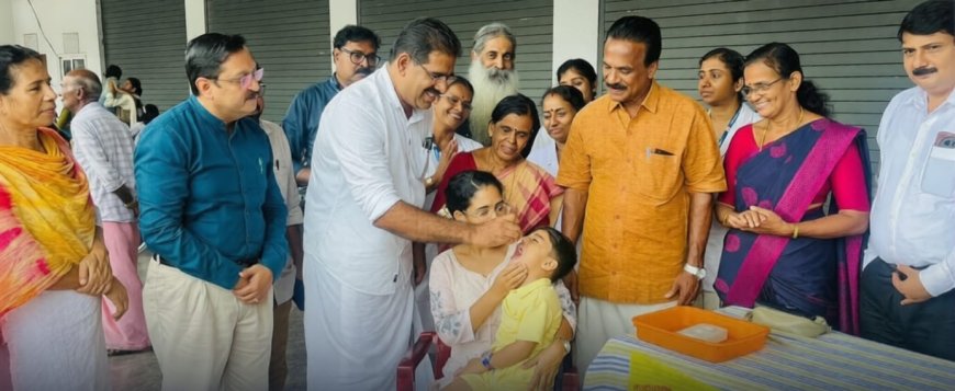 നീലേശ്വരത്ത് പൾസ് പോളിയോ ഇമ്മ്യൂണൈസേഷന് തുടക്കം; 31 ബൂത്തുകൾ സജ്ജം
