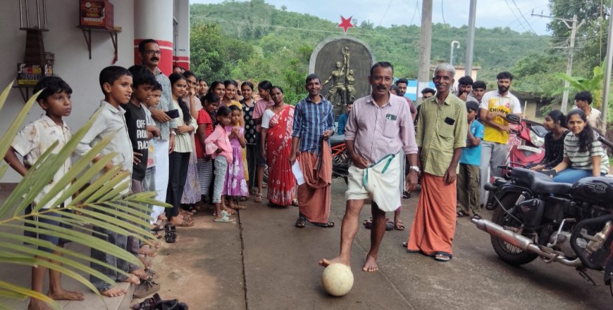 ലഹരി വിരുദ്ധ ദിനം; മുണ്ടോട്ട് വായനശാലയിൽ പെനാൽട്ടി ഷൂട്ടൗട്ടും ലോകകപ്പ് ക്വിസും സംഘടിപ്പിച്ചു