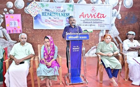 നിസ്വാർത്ഥ സേവനമാണ് യഥാർഥ ആനന്ദത്തിന്റെ ഉറവിടം: ഡോ. സുനിൽ നീലകണ്ഠൻ