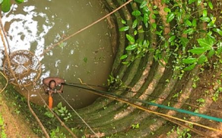 കിണറ്റിൽ വീണ വയോധികനെ ഫയർഫോഴ്സിന്റെ സമയോചിത ഇടപെടലിൽ രക്ഷിച്ചു