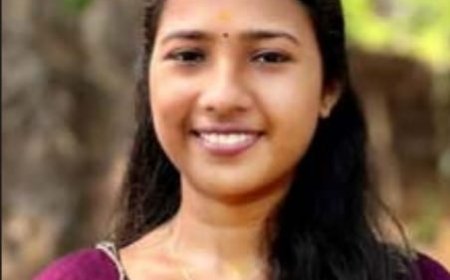 കേരള-കേന്ദ്ര സർവകലാശാല എം.എ ഹിന്ദി പരീക്ഷയിൽ മടിക്കൈ നീരളിയിലെ മഞ്ജിമയ്ക്ക് ഒന്നാം റാങ്ക്