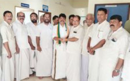 ടി. സിദ്ദിഖിന് ഡിസിസിയിൽ ആവേശകരമായ സ്വീകരണം