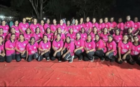 സായാഹ്നങ്ങളിൽ ഉണർവിന്റെ താളമായി ബങ്കളത്തെ വനിതകളുടെ സൂംബാ കൂട്ടായ്മ