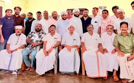 പാറപ്പള്ളി മുസ്ലിം ജമാഅത്ത്: അബൂബക്കർ മാസ്റ്റർ പ്രസിഡണ്ട്, കെ.എം. അബ്ദുൽ റഹിമാൻ ജനറൽ സെക്രട്ടറി