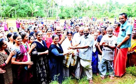 11 വർഷം മുമ്പ് നഷ്ടമായ താലിമാല മഴപ്പൊലിമയിൽ തിരിച്ചുകിട്ടി; മടിക്കൈയിൽ മഴ ഉത്സവത്തിന് നാടൊന്നായി