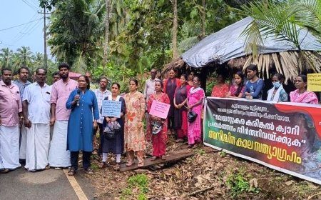 "ക്വാറി മാഫിയക്കെതിരെ പഞ്ചായത്ത് സുപ്രീം കോടതിയെ സമീപിക്കണം; സി.കെ. ജാനു"
