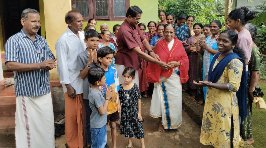 ഏറ്റവും കൂടുതൽ പുസ്തകം വായിച്ച കല്യാണി അമ്മയ്ക്ക് ആദരം