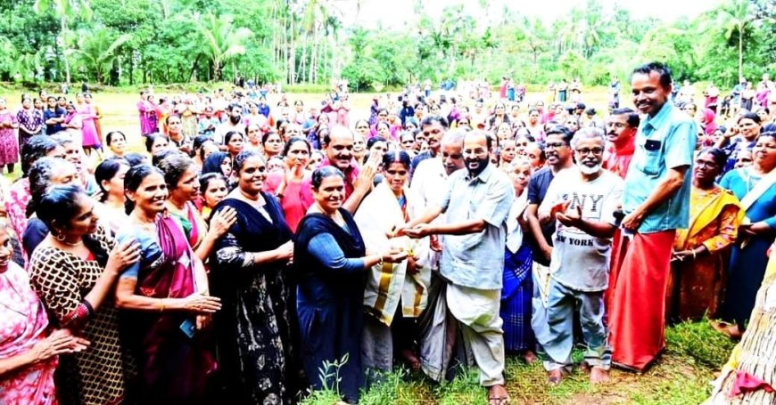 11 വർഷം മുമ്പ് നഷ്ടമായ താലിമാല മഴപ്പൊലിമയിൽ തിരിച്ചുകിട്ടി; മടിക്കൈയിൽ മഴ ഉത്സവത്തിന് നാടൊന്നായി